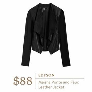 Stitch Fix Pleather Jacket